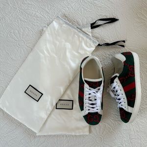 Gucci ace GG terry cloth sneakers